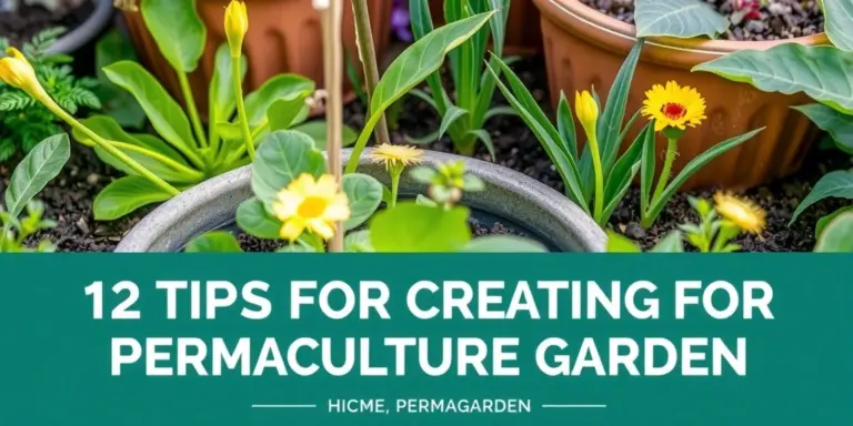 12 Tips for Creating a Thriving Permaculture Garden - permaeasy