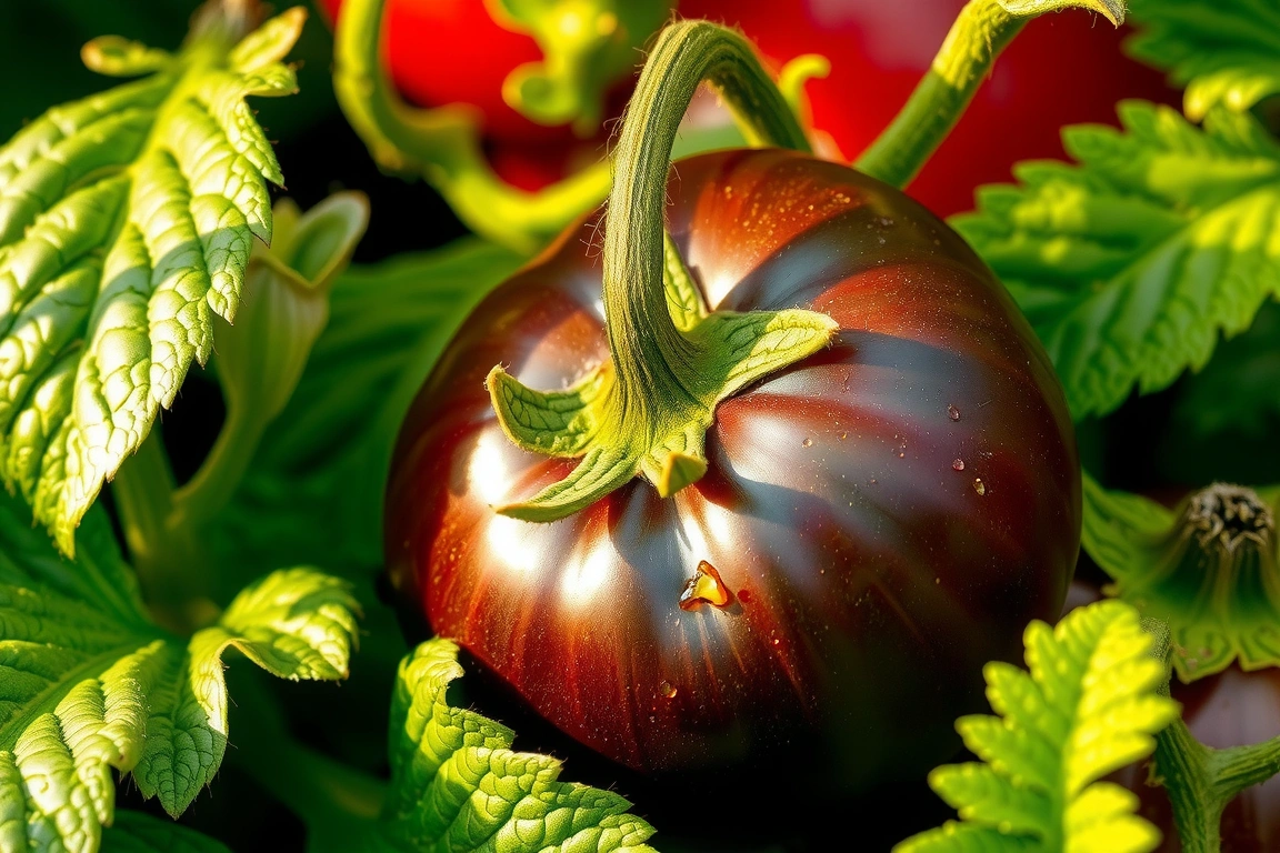 ‘Cherokee Purple’ Tomato (Solanum lycopersicum) — 5 Resilient Plants for a Truly Low-Maintenance Home Garden