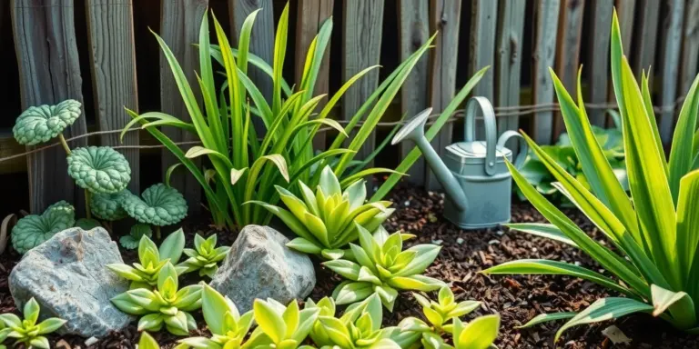 Illustration for 5 Resilient Plants for a Truly Low-Maintenance Home Garden