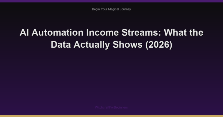 AI Automation Income Streams: What the Data Actually Shows (2026)