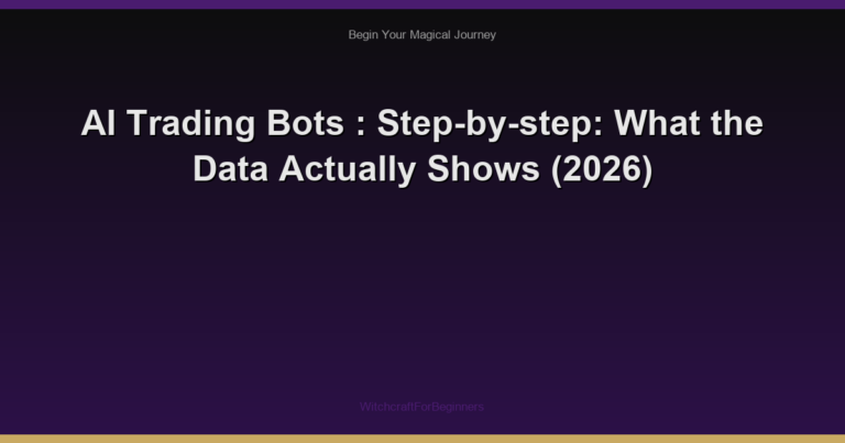 AI Trading Bots : Step-by-step: What the Data Actually Shows (2026)