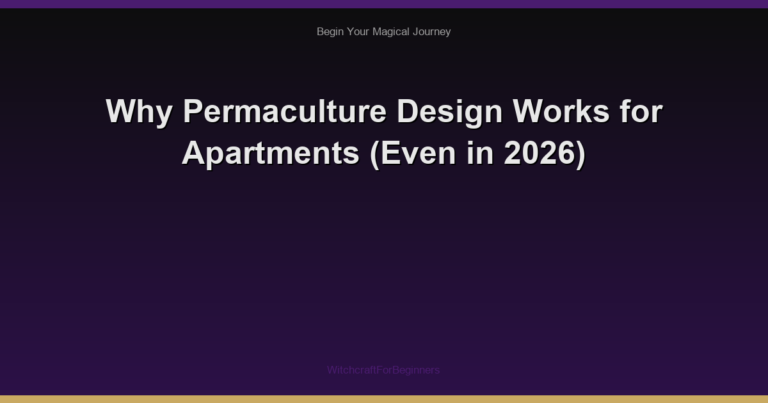 Why Permaculture Design Works for Apartments (Even in 2026)