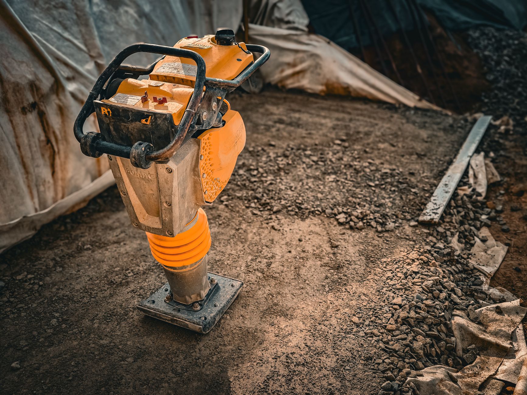 Excavate and Level the Base — How to Create a Low-Maintenance Permeable Patio With Perme Easy in 5 Steps